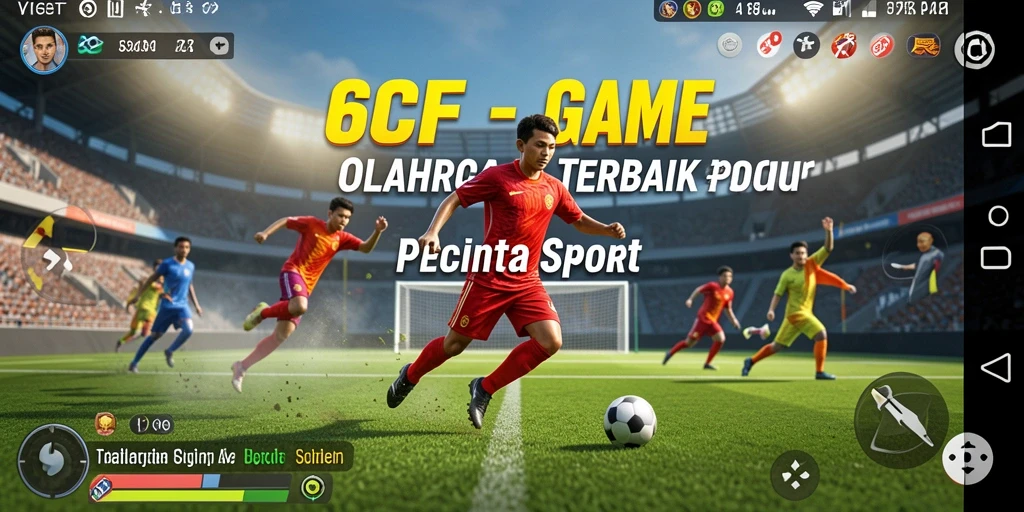 Tampilan gameplay yang penuh aksi dalam 6CF.