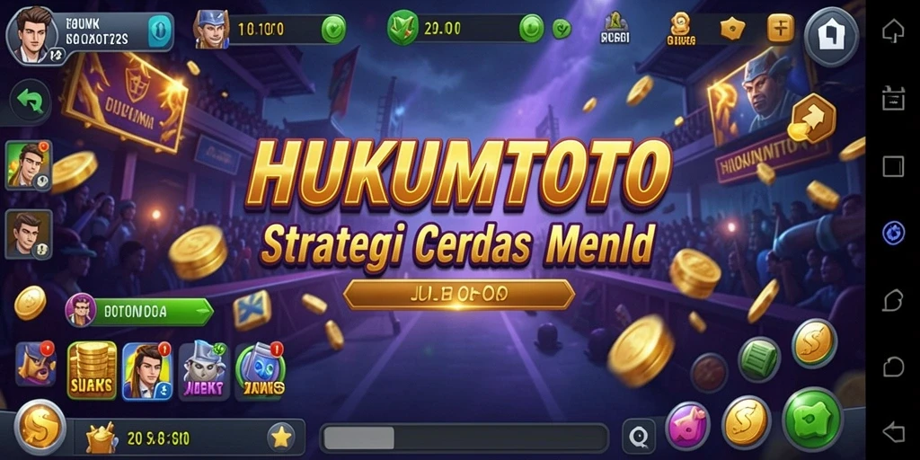 Gameplay HUKUMTOTO yang menantang dan strategis.