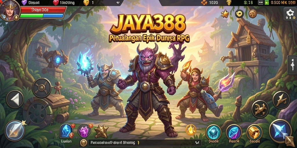Gameplay seru dengan berbagai pertarungan strategis di JAYA388.