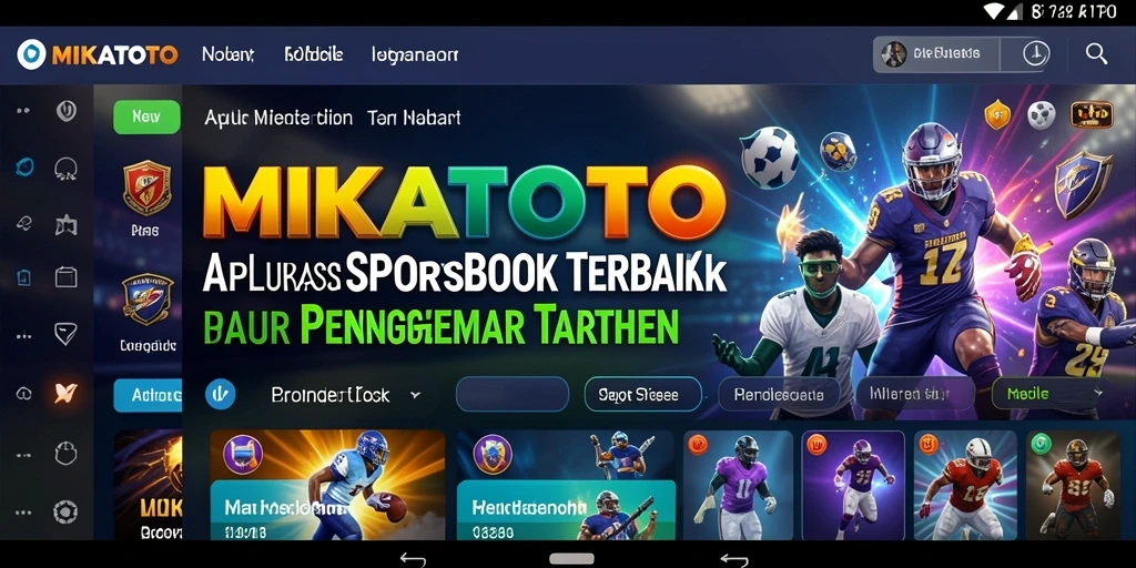Tampilan gameplay MIKATOTO yang menarik saat bermain Sportsbook.