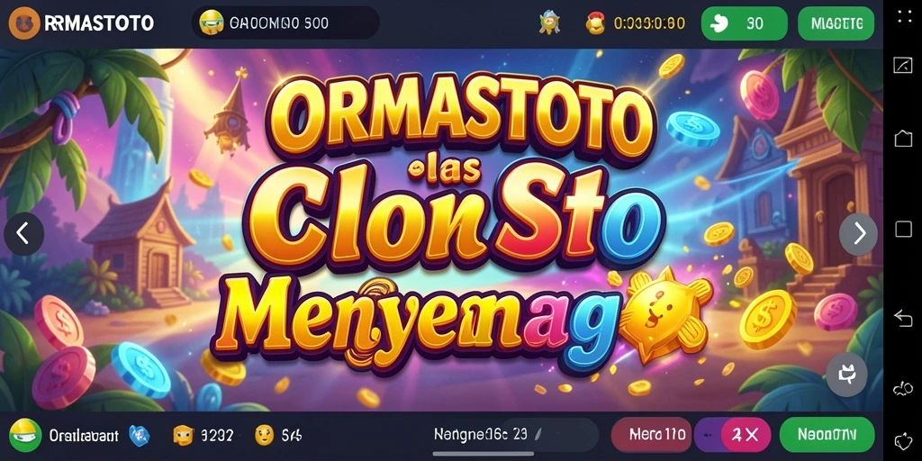 Tampilan gameplay Slot menarik di ORMASTOTO.