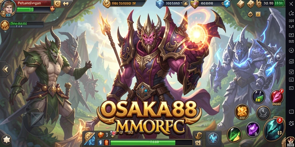 Gameplay OSAKA88 yang mengasyikkan dalam dunia MMORPG.