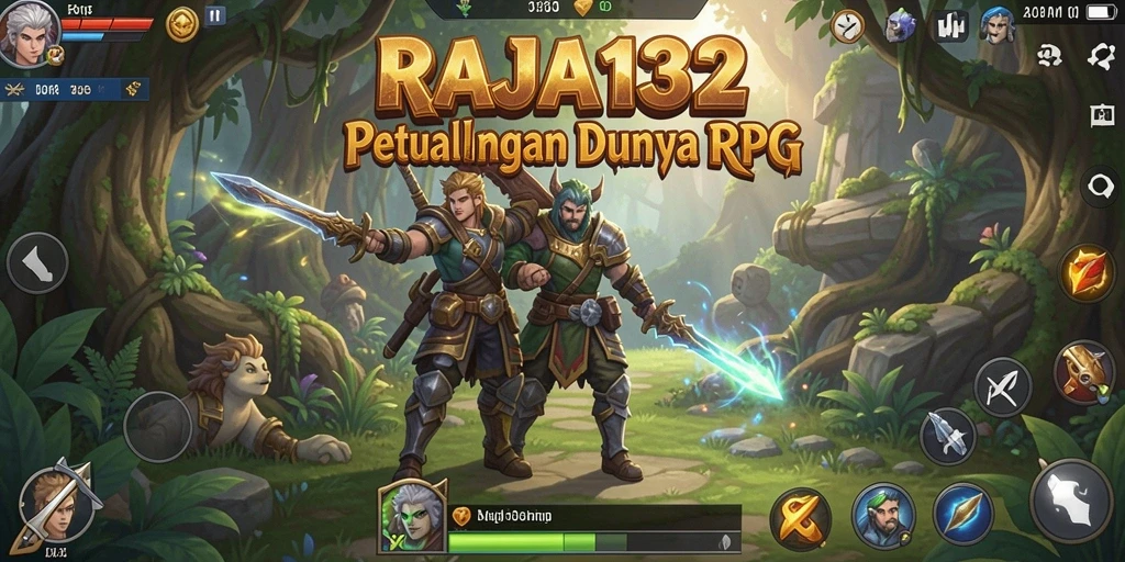 Screenshot menampilkan aksi pertarungan seru di dunia <strong>RAJA132</strong>.