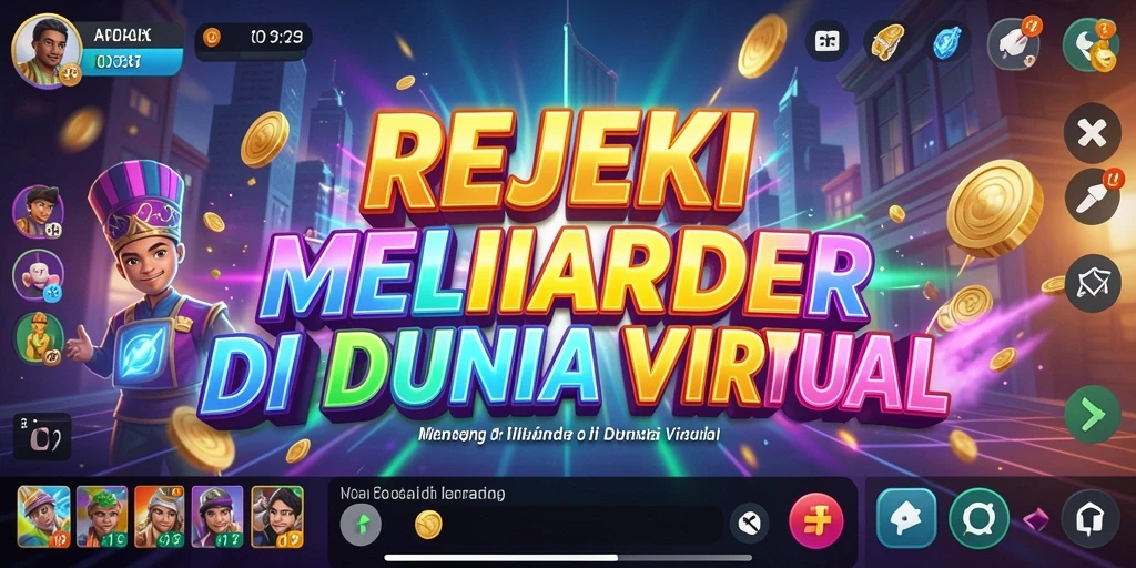 Tampilan gameplay <strong>REJEKI</strong> yang memukau dengan elemen Tycoon.