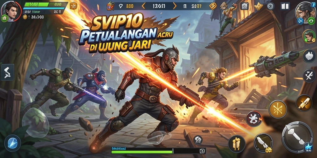 Screenshot SVIP10 menampilkan momen seru dalam pertempuran yang mendebarkan.